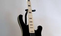 So I have a 4 string shecter diamond series 004 bass for sale, made of mahogony,
maple neck and maple fingerboard.
it has a brass nut.
it also has a string thru bridge and 2 band active eq with a passive/active switch.
great condition and sounds great,