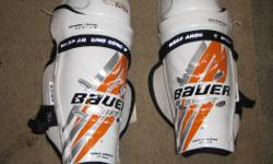 Hockey shin pads, great shape and foam is intact and comfy.