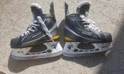Bauer supreme one 60 size 12 Y $15.00. They are in pretty good shape and are able to be heat molded.