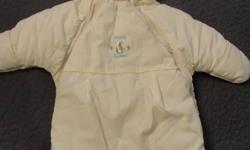 BEATRIX POTTER COLLECTION
BRAND NEW
TAGS STILL ATTACHED
BABY BUNTING SNOWSUIT FOR ENFANTS
0-6 MONTHS
IVORY
BEAUTIFUL GIFT FOR CHRISTMAS
ONLY $30.00
*VAUGHAN AREA