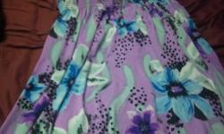 purple womens summer dress, tube top style. size 2x, never worn, new with tags. paid $42.00 for it.. asking $25.00