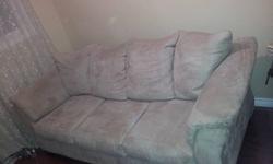 large, well taken care of suede sofa
large, deep full cushions
no rips or tears
asking 450 obo
please email/text
519 750 4148