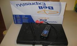 Bell 3100 digital satellite receiver with remote control and manual. In excellent working condition. Reason for selling - switched to Fibe TV.