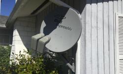 Used bell sat dish has dual LNB and switch. $50 obo.