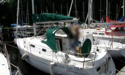 Built in 1998.
Lying at Hawkestone Yacht Club, Lake Simcoe, 75 min. North of Toronto
A true connoisseur boat.
This popular cruiser/racer has been lightly used. The owner has only day-sailed her, never sleeping aboard and never using the stove or shower.