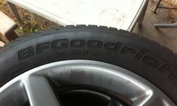have 4 tires.
2 BF Goodrich Premier Touring - Almost brand new
2 BF Goodrich Traction T/A - Have good amount of tread left
$250
*Tires only* rims not included.
289 407 7117