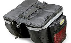 Bicycle Bike Rear Rack Waterproof Double Pannier Bag
- W12-1/2" x D4-1/4" x H10-1/2" (Per side. Measurement of main compartment only, not including the outside pocket)
- brand new, never used
- $50 firm (bag only, no rack included)