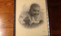 Black and White Photo
Early 1900's
Frame is broken but photo is in perfect shape
$20