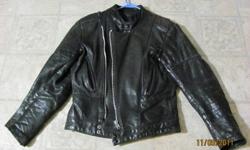 Black Leather Motorcycle Jackets
Good condition
Asking prices
#1  $50.00
#2  $60.00
#3  $30.00
If interested call Mike
Sizes range from 38, 42, 44
