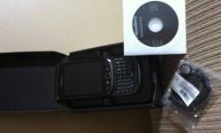 Phone is about 8 months old, only used for 5 months. Is in good condition other than some minor imperfections in face plate paint (covered with case) comes with original box, headset (unopened) and desktop manager CD. Great phone i loved it! just got a
