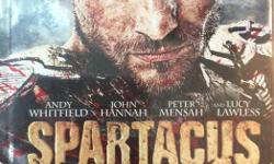 Season 1 of the STARZ original series, 'Spartacus: Blood & Sand'. Four (4) disk DVD box set for only $15.00. Set includes behind-the-scenes documentaries and interviews. Excellent condition and great for the ultimate fan.