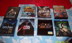 BLUERAY, DVD, TV BOXSETS CALL 613-799-4832
PRICES AS MARKED
THE WAVE BLUERAY
GET A JOB DVD
HARRY POTTER ALL 8 MOVIES BLUERAY 50.00
PITCH PERFECT/ PITCH PERFECT 2 BLUERAY 15.00
BACK TO THE FUTURE TRILOGY BLUERAY 15.00
PIXELS 3D BLUERAY, BLUERAY DISC
TED