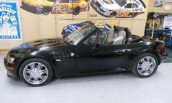 Make
BMW
Colour
black
Trans
Automatic
kms
136000
2001 BMW Z3 roadster ,excellent condition inside and out, loaded, electric roof, brand new tires and rims($3,500), always stored indoors and covered, $12000 OBO