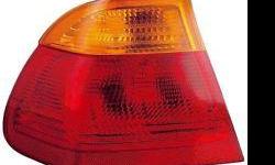 I am selling a brand new never been used BMW e46 Tail light for the left rear side.
Item is brand new, never been used.
Fits the following vehicles:
2003 Bmw 325Ci, 330Ci, M3 (all 2-door Coupe)
2002 Bmw 325Ci, 330Ci, M3 (all 2-door Coupe)
2001 Bmw 325Ci,