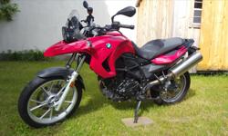 BMW F 650 GS Twin 2009 8860 km mint must see $6,500
Comfort seat, two wind shields, one crusing one touring. This bike can do it all
Phone: 613 729 1047