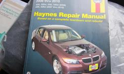 Haynes repair manual for BMW 3 series 2006 thru 2010 including all models. New condition. Asking $15. Location Orleans