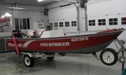 1996 - 16' Mirrocraft ProStriker
25 HP Merc
Trailer
Livewell, front storage, rod holders, bilge pump, running lights
Boat, motor and trailer all in very good condition.
 
Phone after 5:00pm - 519-683-2829