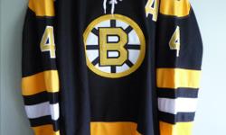 Bobby Orr # 4 NHL Hockey Jersey Excellent Condition
Never Worn All Original Tags
$180 Size 54 ( fits a tall person )
Only one Bobby Orr Bruins jersey available
Only one Milan Lucic, Bruins, Size 52, jersey available