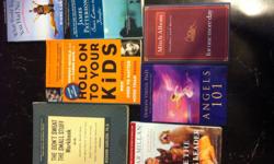 Various Hard Cover Books for Sale
 
Excellent Condition--Some never read
 
Self Help--Dr Phil, Zukav, many other others
 
Antique World Atlas-Readers Digest
 
Various Pricing $2.00 - $5.00
 
Contact via email or cell phone