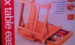 Wooden easel. Never used. In store cost $120. Asking $40. Ask for Mary.
This ad was posted with the Kijiji Classifieds app.