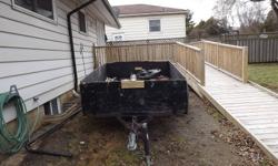 utility box trailer 3500 lb axle good to haul almost anything