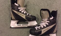 Boy's Hespeler "Rogue" hockey skates, size 5. Used 1 year.