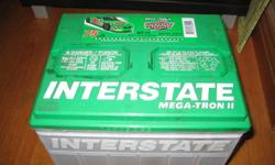 Extremely lightly used battery.  Was brand new when installed start of July, took out on July. 20th
Battery is an Interstate Battery: MT 75.  It was in a 2002 Oldsmobile Alero.
Asking $100 or best offer.
I travel often around central Nova Scotia so it