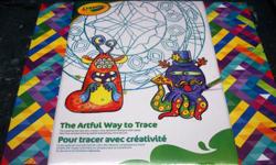 I have a Brand New Crayola Tracing Set for sale! This is in excellent condition and would look great in your child's room or to give as a gift.
Comes from a non-smoking household. Do not miss out on this excellent opportunity to get this for a fraction of