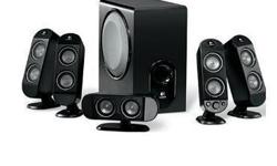I have a Brand New Logitech Surround Sound System X-530 for sale! This is in excellent condition and would look great in your home or to give as a gift.
This retails for $500 in stores to this is a great deal.
Features:
* 5.1-channel speaker system for