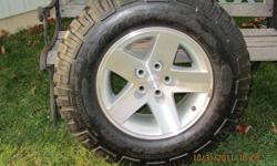 Set of 5. Brand new, Super beefy. These tires will give your ride a totally new look. They will fit almost any jeep or truck. I`m asking $1800 obo. Do the research and you`ll know its a good deal.   LT245/75R16  Goodyear Wrangler MT/R