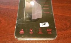 New tempered glass screen protector for S6. New in box, never used.