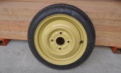 One Temporary Use Spare Tire - General 13"
T105/80 - 13"
Can't remember what vehicle this was from, but if you need to replace one in your car, this would be perfect for any flat tire emergency
Located in Chemainus