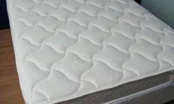 I HAVE TWO TYPES OF MATTRESS SETS-PLUSHTOP AND TIGHT TOP. THESE ARE GOOD QUALITY CANADIAN MADE FOAM SETS. TAKE YOUR PICK FOR $299. CALL HAL 250 816-5710