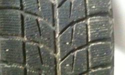 175/65 R15 Bridgestone Blizzak tires. Used for two months, still has all its tread. Great buy at $200.
This ad was posted with the Kijiji Classifieds app.