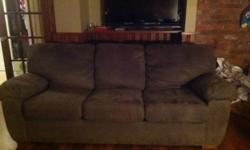 We are selling our brown, Canadian made Palliser couch only because it doesn't fit in the basement of our new house. It is only 3 years old. Palliser makes excellent furniture and this couch is VERY comfortable and in excellent condition!! It was scotch