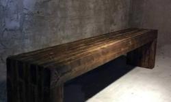 Butcher Block Bench.
Designed of the entryway. Perfect for condos or a small narrow hallway.
Made from Solid Sturdy Pine.
Stain & Finish:
Dark walnut
Espresso
Jacobean
Golden Oak
Dimension: In Inches
H: 18"
W:10.5"
L:60"
$349.99
WHILE QUANTITIES LAST
If
