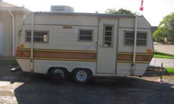 1976 hard top camper. Brand new airconditioner installed last year, fridge, microwave, toilet. $2500 obo.