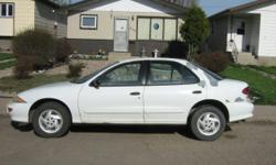 Make
Chevrolet
Model
Cavalier
Year
1997
Colour
White
kms
124000
Trans
Automatic
PHONE CALLS ONLY - 306-789-1883 - NO EMAILS - 4 Door - some rust - clear coat peeling in some places - runs good - good tires - new battery - $600.00 OBO
