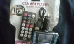 Car MP4 Player, new. $45
 
 
IPOD Player for Car, Play ur ipod in car by plugging to lighter socket. new $45
 
 
** Check theses and other cool new items this Sat, Nov< 26th 2011, at GeneralL ake Public School !) am-4pm, Craft & Gift Fair.
 Gift Bags