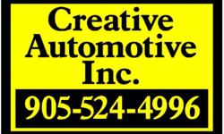 We Fix It Right The First Time!
Creative Automotive, Inc.
447 Cannon St., East, Hamilton
Ont., L8L2C9
Phone: (905)524-4996
I am a Licensed Technician with 18 yrs experience on Gasoline, Diesel, Foreign & Domestic made vehicles. Honest, Reliable & Insured.