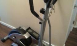 Cardio Style ET150 Elliptical Workout Machine, in good condition. Works great. You must pick up, will not hold. Call to arrange pickup near UVic