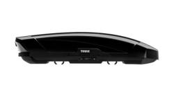 18 Cubic Foot Cargo Box $959.95
Thule 6298 LE
Color: Black matte exterior, bright green interior
Volume: 18 cubic feet
Material: ABS plastic
Length: 84.5"
Width: 36"
Height: 17" total, 15.5" off of crossbar
Weight: 46 lbs
Warranty: Limited lifetime
Max