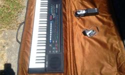 casio mr. entertainer keyboard case and sustain pedal all in new condition
