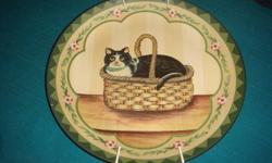 New cat decor plate looking for new home
&
Tabby Cat Picture new in package
Asking $10.00 each or both for $15.00
Pick-up in Waterdown, smoke-free home,
please view my other ads, thank you.