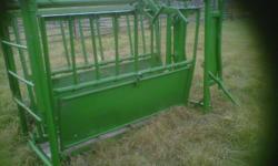 FOR SALE
Cattle Squeeze $1500.00 OBO
please email for more info