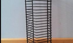 Black wire CD rack with 22 slots
Can be mounted on the wall
This ad was posted with the Kijiji Classifieds app.