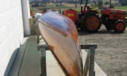 18.5 ft Cedar Strip Canoe