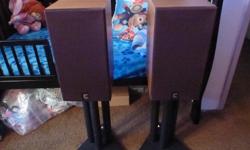 Celeststion SL6S speakers with 18" Lovan 3 pillar sand filled stands. In very good condition and sound superb with the right amplification. $350 firm.