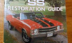 1964-72 CHEVELLE SS RESTORATION GUIDE
BY PAUL HERD.
BOOK IS IN BRAND NEW CONDITION. OVER 1000 PHOTOS,CHARTS AND ILLUSTRATIONS. 240 PAGES
$35
LOCATED IN GUELPH