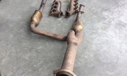 2004 to 2012 exhuast manifolds and y pipe
